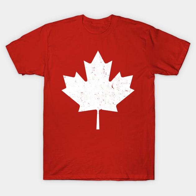 Canada Maple Leaf T-Shirt by vladocar